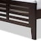 Baxton Studio Sedona Modern Dark Brown-Finished Wood Twin Platform Bed 143-7872 - alternate 7